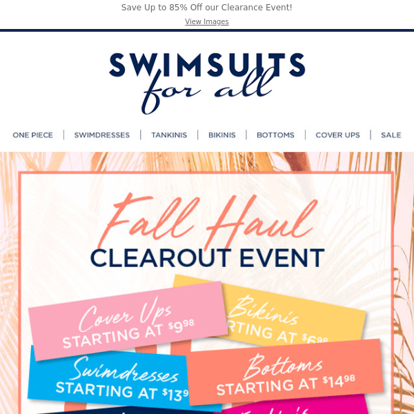 🧡 Fall In Love With Our Fall Clearance Event 