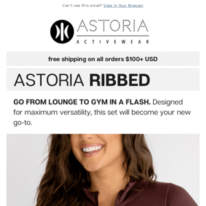Introducing Astoria RIBBED