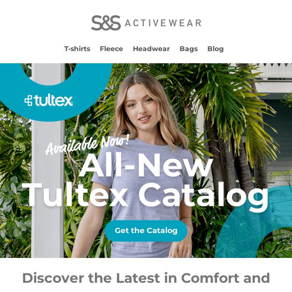 Hurry! All-NEW Tultex 2024 Catalog Available Now!