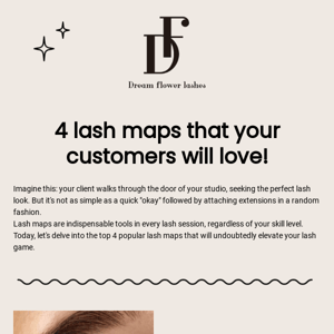 👍4 Must-Have Lash Maps💥