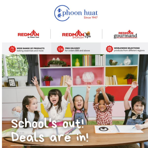 School's Out Spectacular- Deals are in!