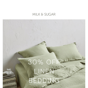 Luxurious French Flax Bedding - Now 30% Off!