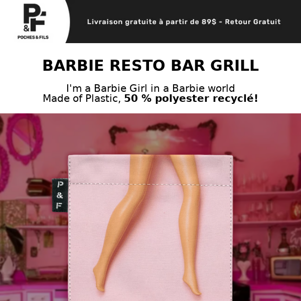 La Poche Barbie !!!