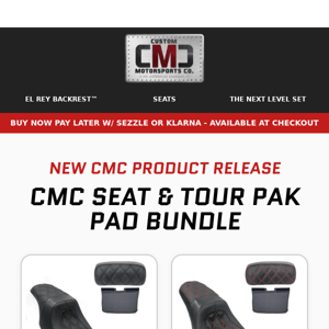 NEW - CMC SEAT + TOUR PAK PAD BUNDLE 🔥