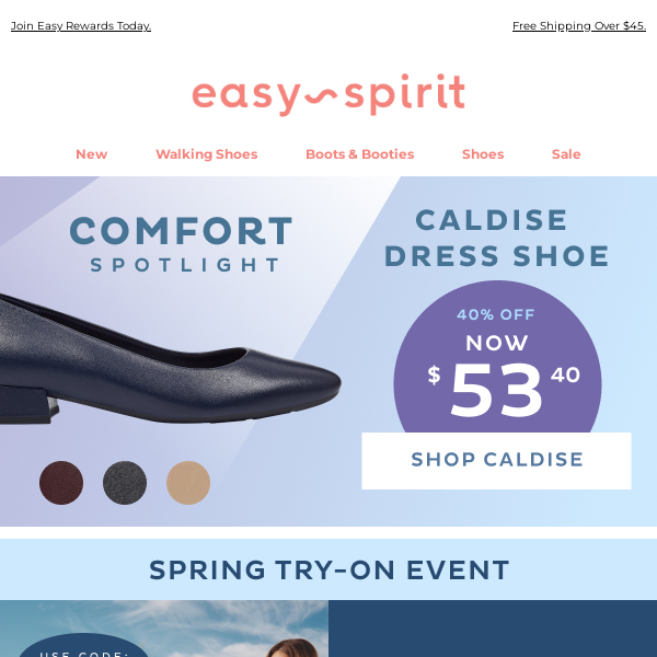 Spring Try On Event: Save $10 + Free Returns