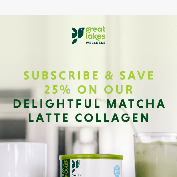 Don’t Miss Out: Save 25% on Matcha Lattes!