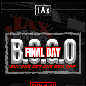 Final Day- Buy One Get One