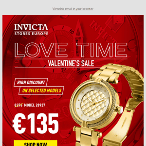 ❤ Invicta Valentine's Sale