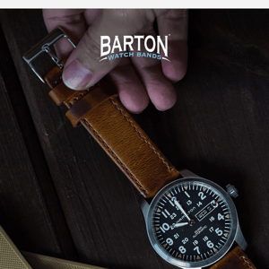 10% OFF. Just for you, Barton Watch Bands.