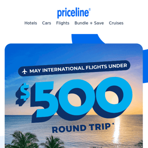 Go Abroad: Flights under $500 for May