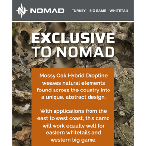 Nomad Exclusive: Droptine Camo