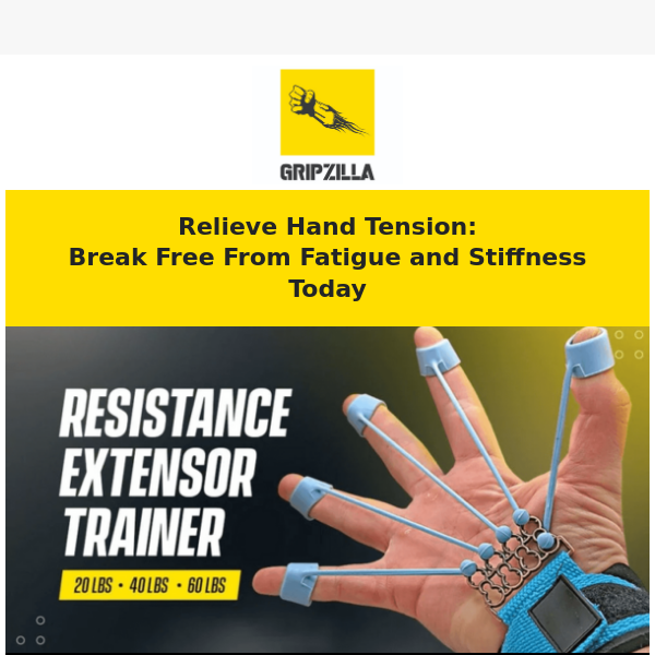 Relieve hand tension fast