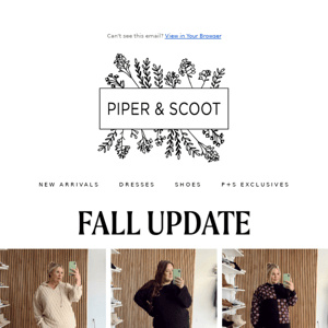 Fall Update 🍁