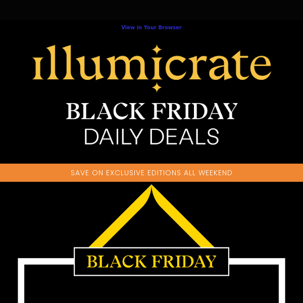 Get ready for Christmas with Illumicrate Black Friday deals ✨