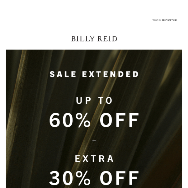 Sale on Sale Extended | Extra 30% off sale items