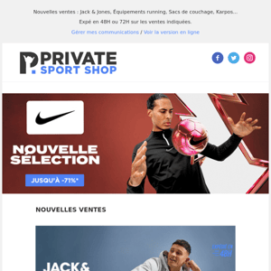 Nike ☛ nouvelle sélection Football, Running, Trail, Sportswear...