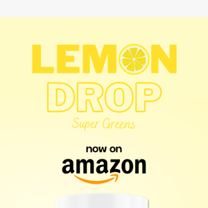 Lemon Drop Greens - Now on Amazon 🍋