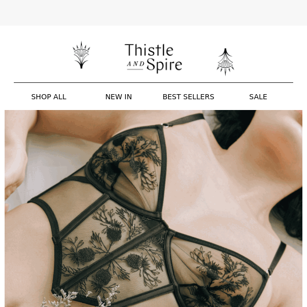 Verona Bodice Ultra Violet | Thistle and Spire Lingerie