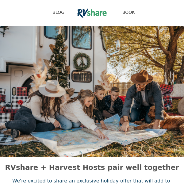 Exclusive Holiday Offer: Unlock Endless Adventures with Harvest Hosts Membership