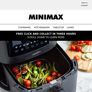 Introducing the GreenPan Bistro XL Air Fryer