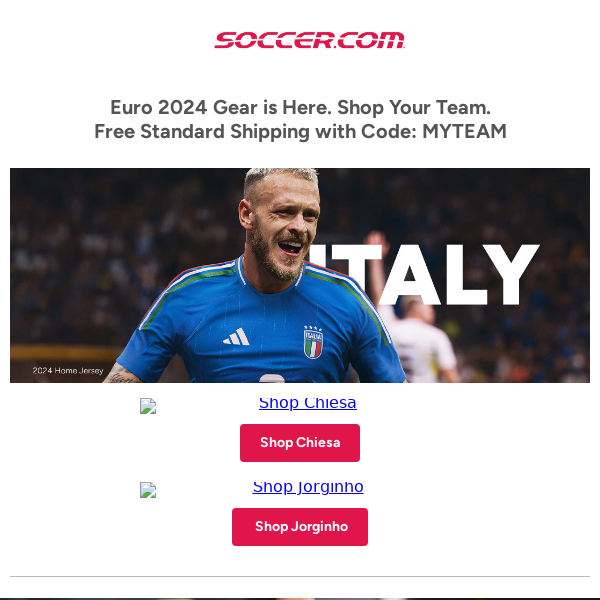 Shop Your Team's NEW Euro 2024 Gear