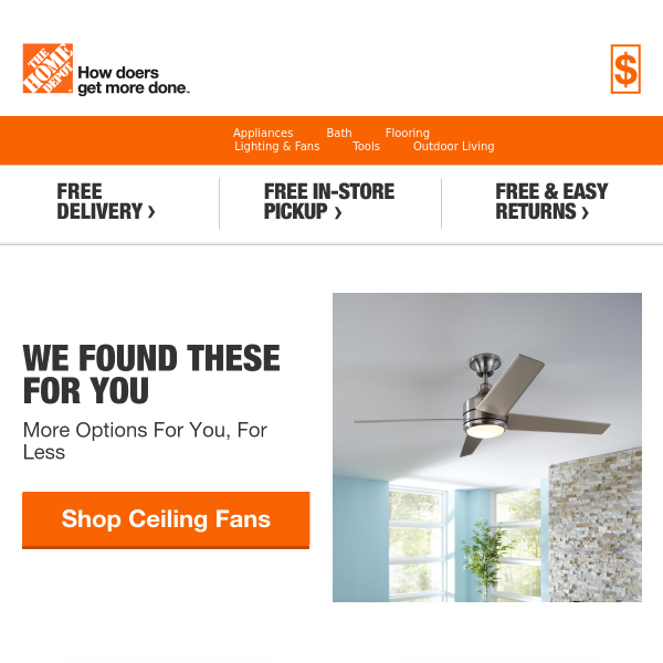 We Found These Ceiling Fans Options For You