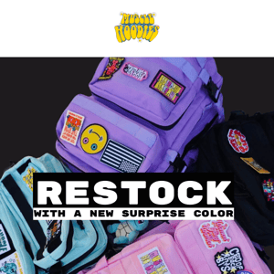 OMG! WE ARE RESTOCKING OUR GYM BAGS & WITH A NEW MYSTERY COLOR!