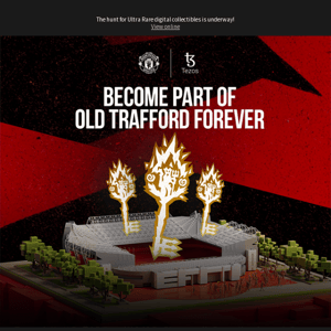 Become part of Old Trafford's history!