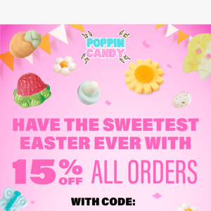 🥳15% OFF ALL ORDERS FOR EASTER - BE QUICK!🥳
