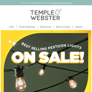 🏆 Best selling festoon lights now on sale!