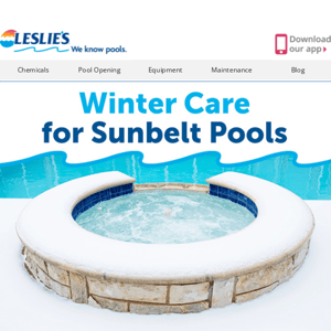 Winter Care Tips for Sunbelt Pools! (Read Now)