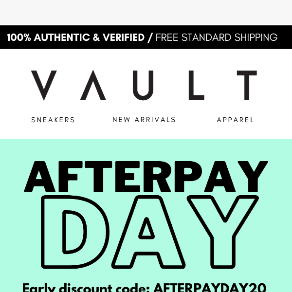 ✅Afterpay Day Early Access Is Here