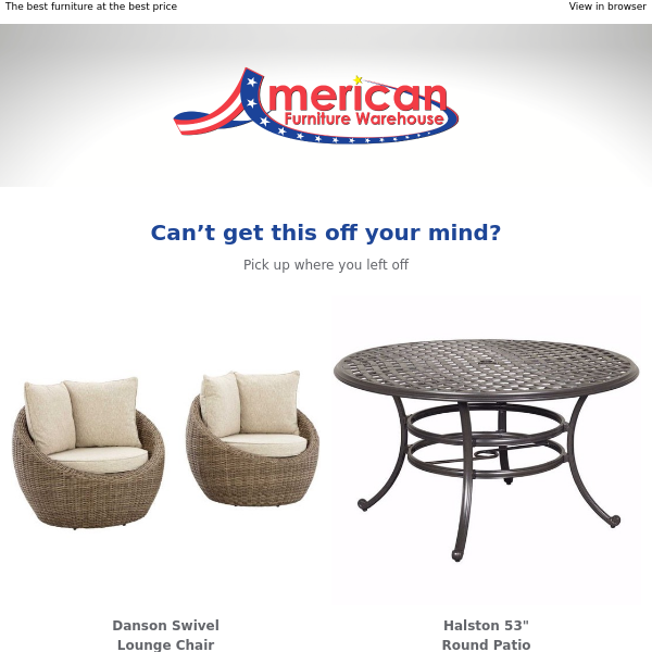 Can't get the Danson Swivel Lounge Chair off your mind?