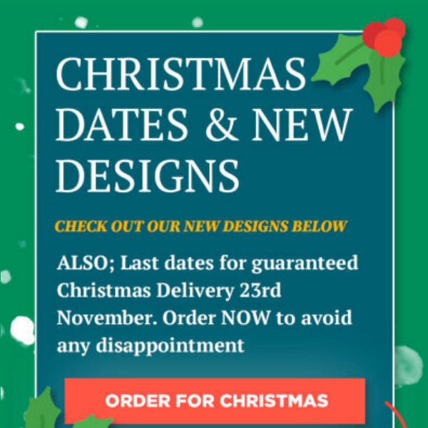  🎅🏼 2022 Christmas Range & Last Order Dates! 🎄