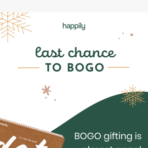 ⚠️🎄DON'T MISS OUT: BOGO DATEBOX ENDS TODAY 🎄⚠️