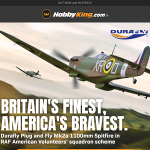 [NEW RELEASE]: The Durafly Spitfire Mk2 is Finally Here!
