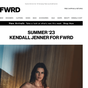 Get Summer Ready with Kendall Jenner