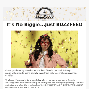 Help Celebrate, PLZ!! BUZZFEED featured us!
