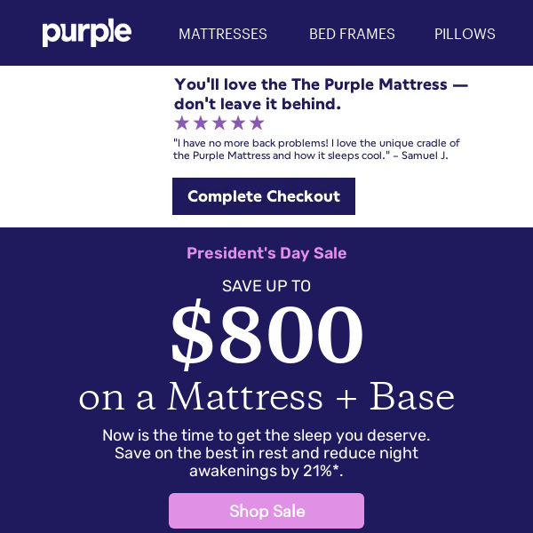 Happening Now: Save Up to $800 on a Mattress Set