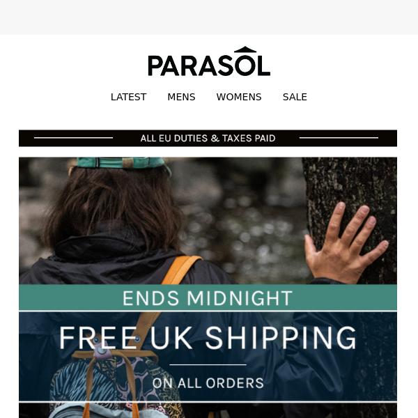 Free UK Shipping | Ends Midnight