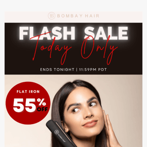 Flash Sale: 55% OFF ⚡️