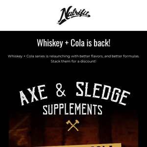 😍 Whiskey + Cola is BACK!