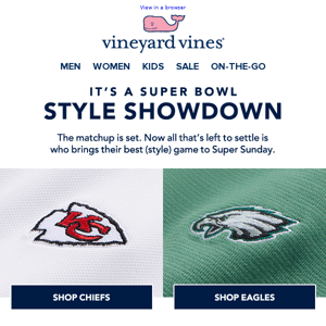 Super Bowl Styles: Chiefs Vs. Eagles