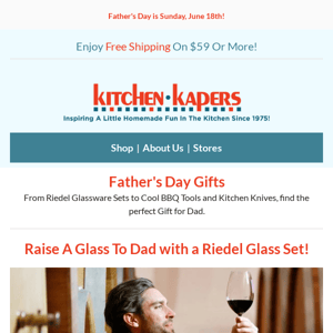 Shop Great Father's Day Gifts.