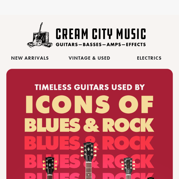 Timeless Instruments, Treasured By Guitar Icons