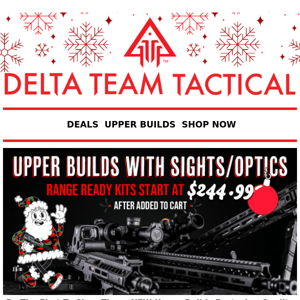 Upper Builds With Optics/Sights Have It ALL!