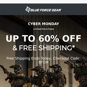 Cyber Monday Deals Continue | Up to 60% OFF | FREE site wide shipping ends today