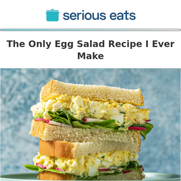 The Only Egg Salad Recipe I Ever Make