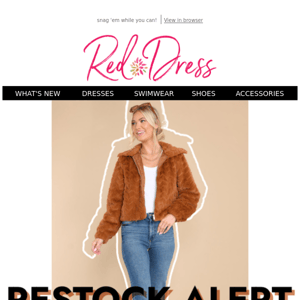 HUGE restock of your fave fall fits!