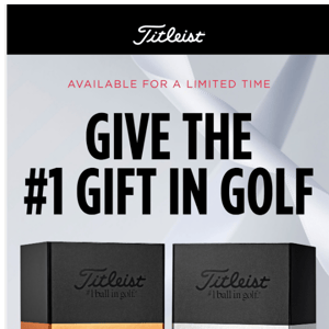 Starting Today: Give the #1 Gift in Golf